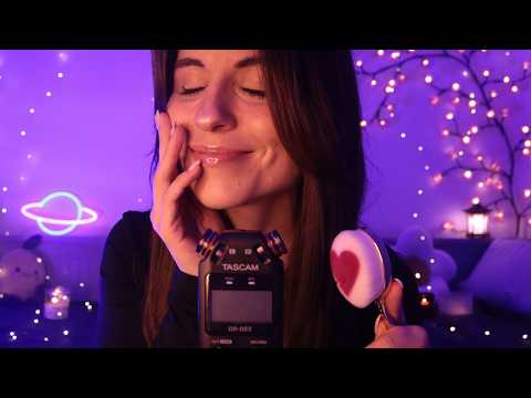 ASMR Mouth sounds INTENSES 👄 (gloss, kisses, nibling, tk tk, ...)