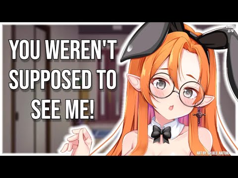 [3DIO ASMR] Clumsy Bunny Girl Helps You Relax 🐇 | Head Scratches & Head Pats