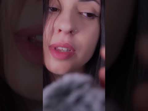 Amor para dormir❤️ #asmr #asmrsounds #relax #love #kiss #shorts #brush #care #relax #calm #sleep
