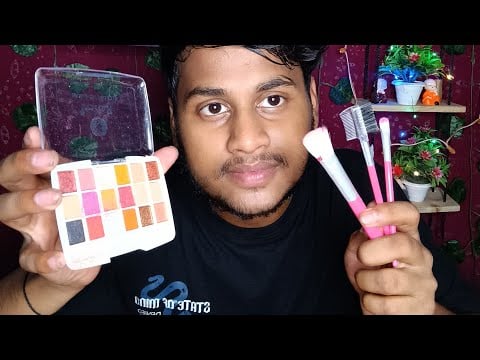 ASMR Fast Gently Doing Your Skincare ☘️ Makeup  And Massage 😌