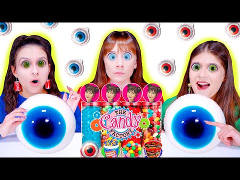 ASMR Mystery Candy Machine Challenge 푸드 챌린지 By LiLiBu