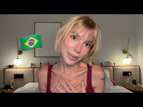 ASMR teaching you portuguese words (that only brazilians know!)