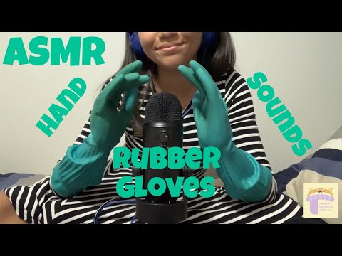 ASMR 🧤Rubber Glove Hand Sounds 🧤