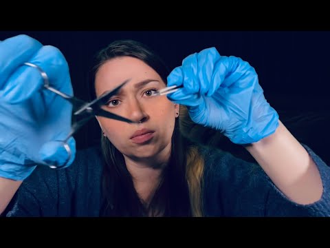 ASMR Pulling, Plucking and Cutting Your Negative Energy (Whispering)