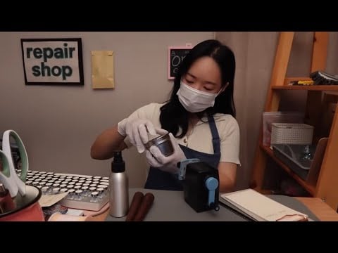 ASMR  Repair Shop Role Play (soft spoken)