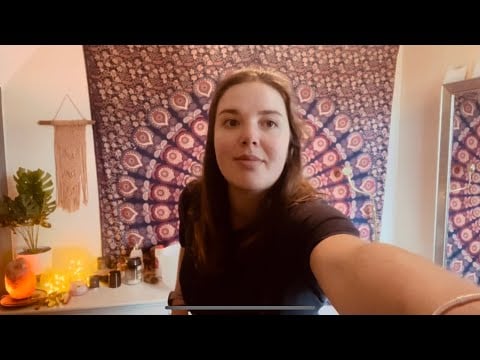 ASMR soft spoken chit chat, a hello from me to you 💗