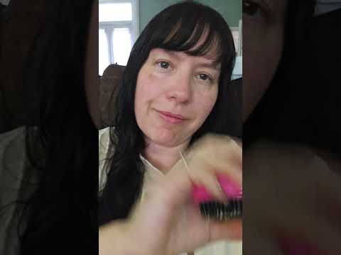 asmr shorts comb brush your hair