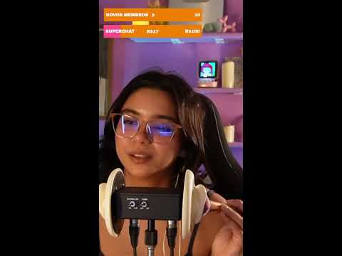 aposto 1 real que você vai dormir aqui ☝ asmr ao vivo |