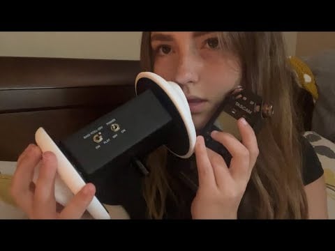 TASCAM VS 3DIO ~ Mouthsounds, SK, inaudible whispers, rhymes + ANTICIPATORY stuff
