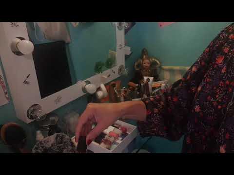ASMR Français, 🎧 Multi déclencheurs rangements et tris de ma coiffeuse (2ème partie) 🎧