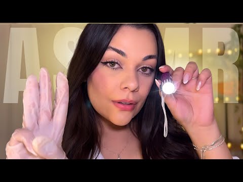 ASMR: EXAME DOS NERVOS CRANIANOS (VOZ SUAVE)