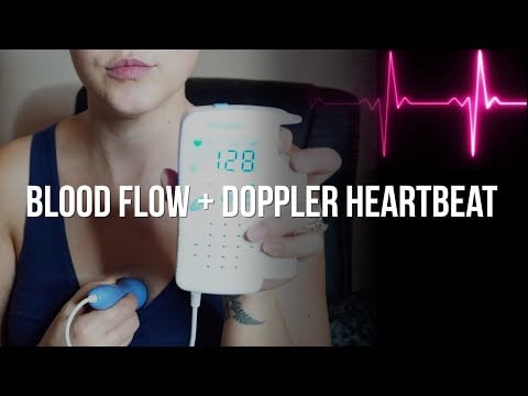 Happy Heartbeats Doppler Blood Flow | Female Heartbeat ASMR