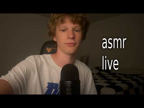 ASMR live that will make you sooo sleepy (also roblox and minecraft)