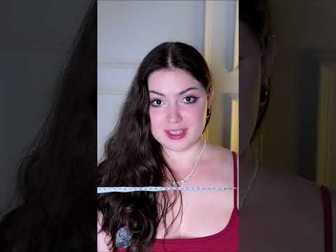 ASMR Tailor Measuring Your Shoulders Up Close
