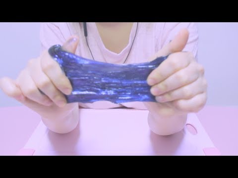 [한국어 ASMR , ASMR Korean] 슬라임 액체괴물 14가지 소개하며 놀기 | Satisfying Slime ASMR