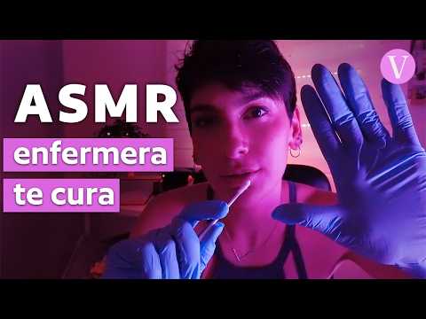 ASMR- ENFERMERA te cura las heridas