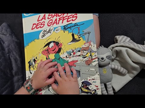 Gaston Lagaffe avec mon fils - ASMR Français