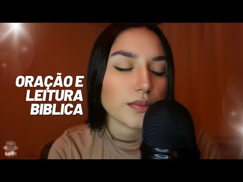 ASMR CRISTÃO | Oração e leitura bíblica para dormir abençoado e relaxado. ✨ #asmr #asmrsounds