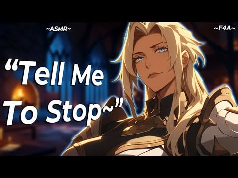 Paladin Locks the Door And Presses You Against It~ 🗡️| Teasing & Flirting | ASMR Roleplay | F4A