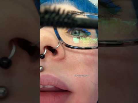 ASMR speedy mascara 👁️👄👁️ #shorts  #asmr