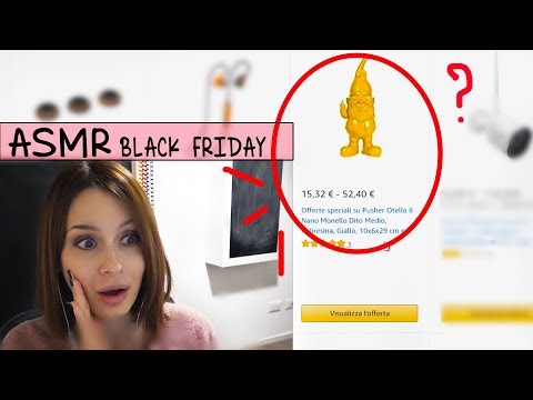 ASMR BLACK FRIDAY AMAZON SHOPPING! - il Nano Monello