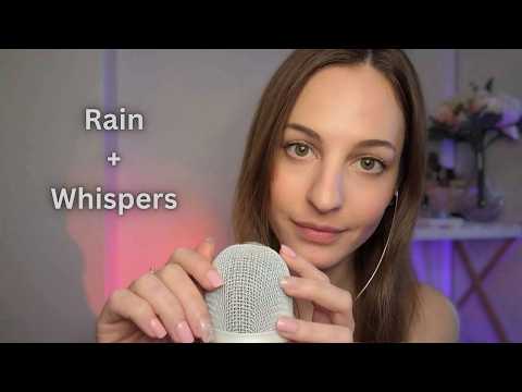 (ASMR) Stop Scrolling...Just Relax 💤 (Close Whispering + Rain🌧️)