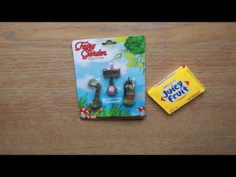 Fairy Garden Figures ASMR Chewing Gum