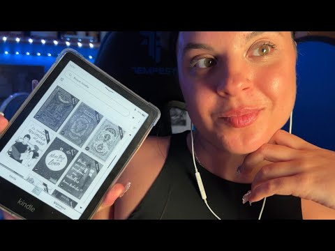 ASMR Kindle 📖 ~ tapping, decoración, libros leídos…