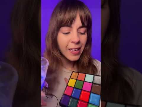 ASMR 2 min Face Painting but I’m indecisive 🦋 #asmrshorts #asmr #asmrvideo #asmrroleplay #shorts