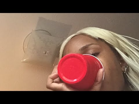 ASMR eating ice