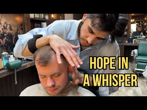 ASMR whisper of a barber that made me fall asleep instantly