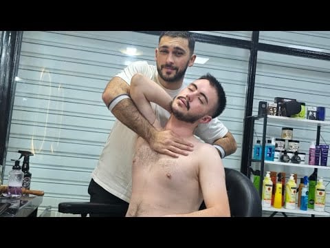 ASMR BARBER MASSAGE PERFECT RELAXATION SESSION @ASMRYusuff 