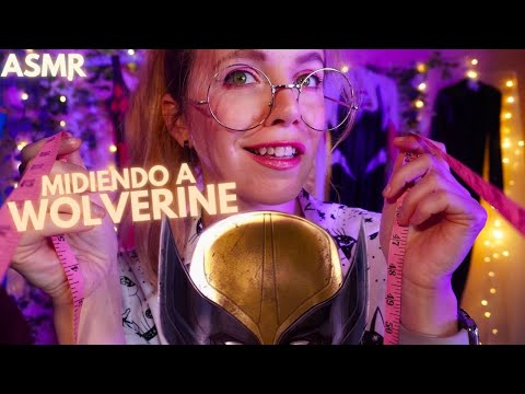 ASMR SASTRE COQUETA TOMA LAS MEDIDAS DE WOLVERINE