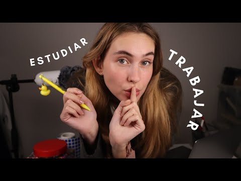 ASMR PARA ESTUDIAR Y TRABAJAR (SUSURROS RELAX DE FONDO)