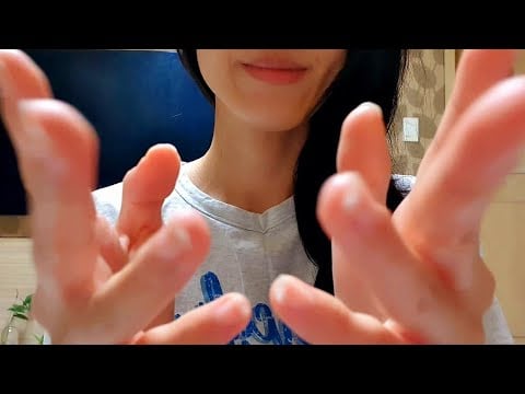 ASMR Reiki Hand Movement 🌌 hand sounds, finger fluttering, plucking negative energy, meditation