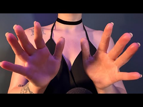 ASMR Layered Hand Sounds + Hand Movements | no talking asmr