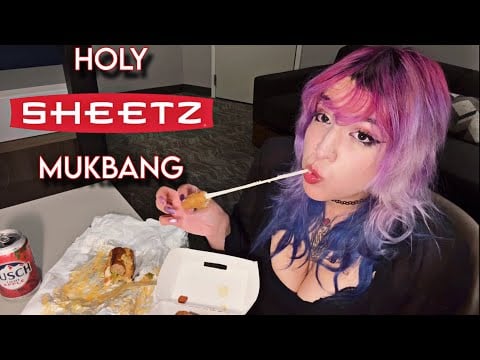 ASMR Mukbang | Trying the Sheetz x First We Feast Collab