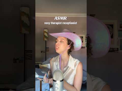 ASMR Nosy Therapist RP #asmr #asmrroleplay #funnyasmr