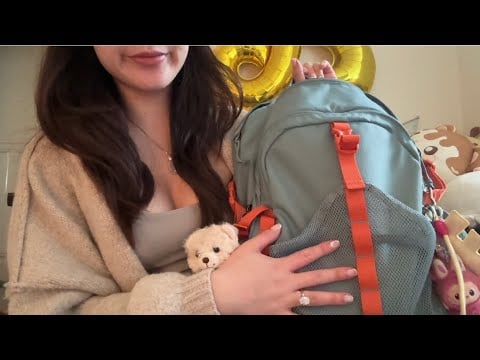 ASMR What's in My Backpack | Studying Edition