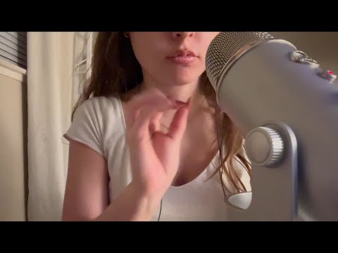 ASMR mic scratching + tape on mic sounds