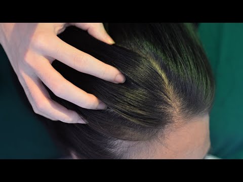 ASMR Real Person Scalp Massage, Scalp Treatment For Relieve Headache ( Asmr No Talking )