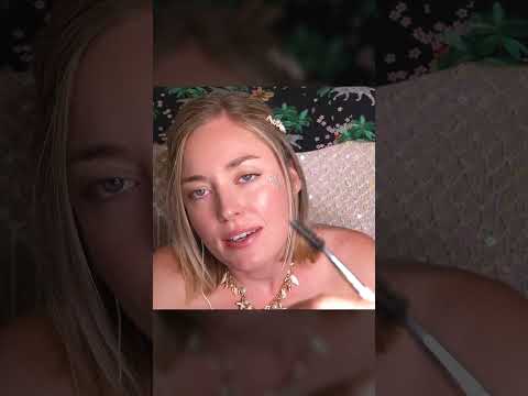 ASMR Deutsch 🧜🏻‍♀️ Meerjungfrau bürstet deine Augenbrauen 💋 #asmr #asmrvideos #tingles #dialekt