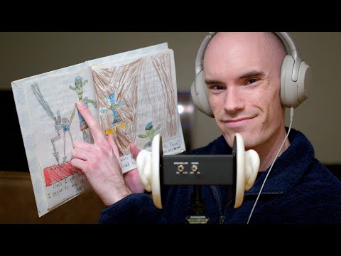 [ASMR] Reading the Book I Made at Age 10