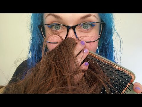 ASMR Obsessed Friend Sits With You In The Back Of Class (Sharing Answers, Gum, Hair Brushing) 🤭
