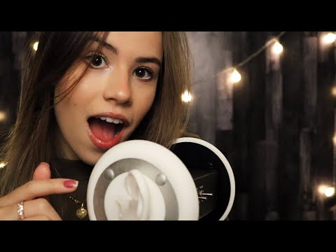 ASMR LIMPANDO E FAZENDO ASMR NA SUA ORELHA