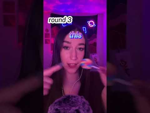 1️⃣this 2️⃣this 3️⃣this wbu?  #asmr #relax #tingles