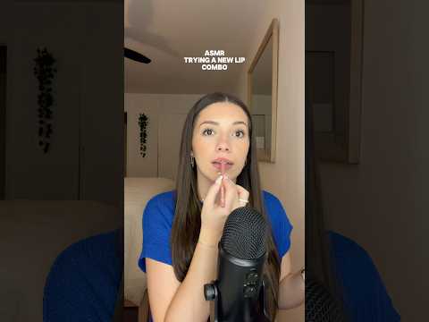ASMR SPRING LIP COMBO TRY-ON #asmr #lipstick #whispering