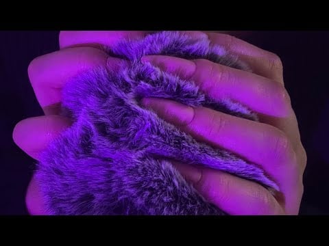 ASMR Fluffy Mic Scratching 💅 | Relaxing Brain Massage (No Talking)