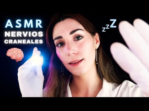 ASMR 1 HORA NERVIOS CRANEALES  🧠👩🏻‍⚕️ Roleplay Médico Español 💤