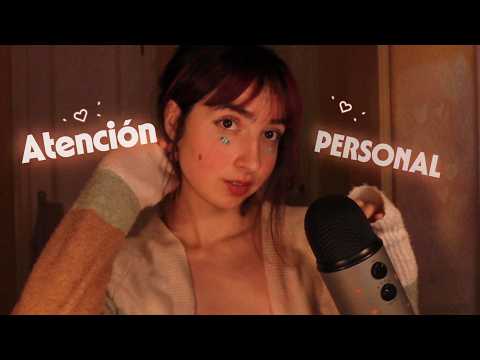 ASMRˏˋ ♡ ˎˊ ATENCIÓN PERSONAL ♡ MASAJE CABECITA♡ MOUTH SOUNDS